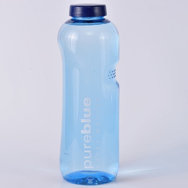 Wasserflasche 1 Liter rund